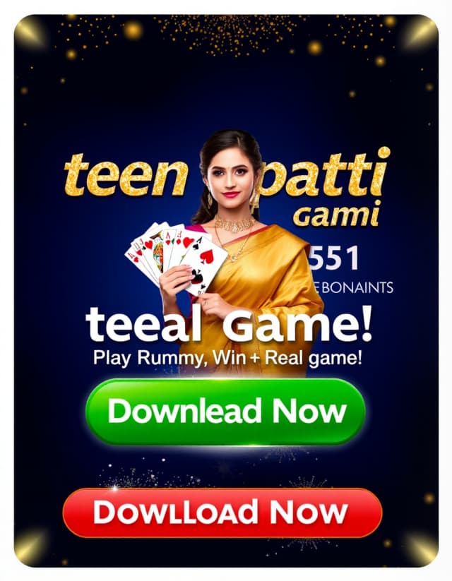 Teen Patti Real Game Banner